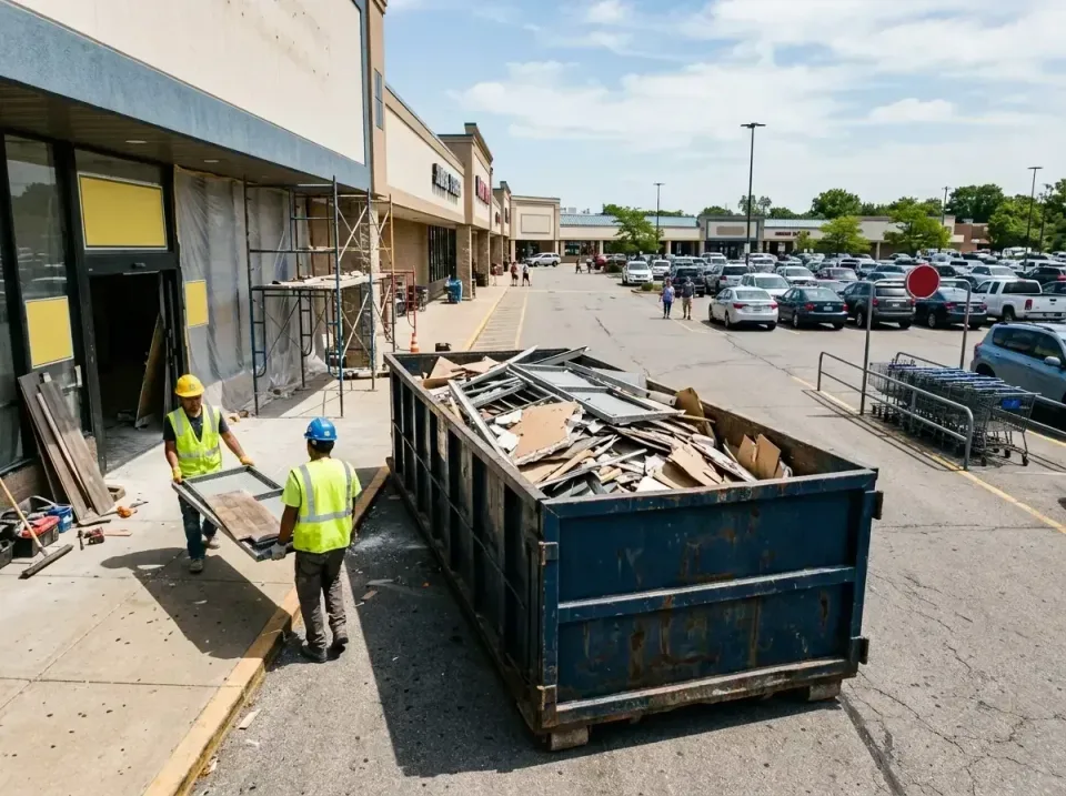 retail-store-renovation-debris-003 — frequently asked questions, Roll-off Dumpster Rentals in Grapevine, TX